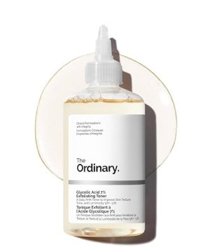 The Ordinary Glycolic Acid 7% Exfoliating Toner – Brightening & Smoothing Daily Toner