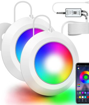 LyLmLe LED Pool Lights 40W – APP Controlled Underwater Lights